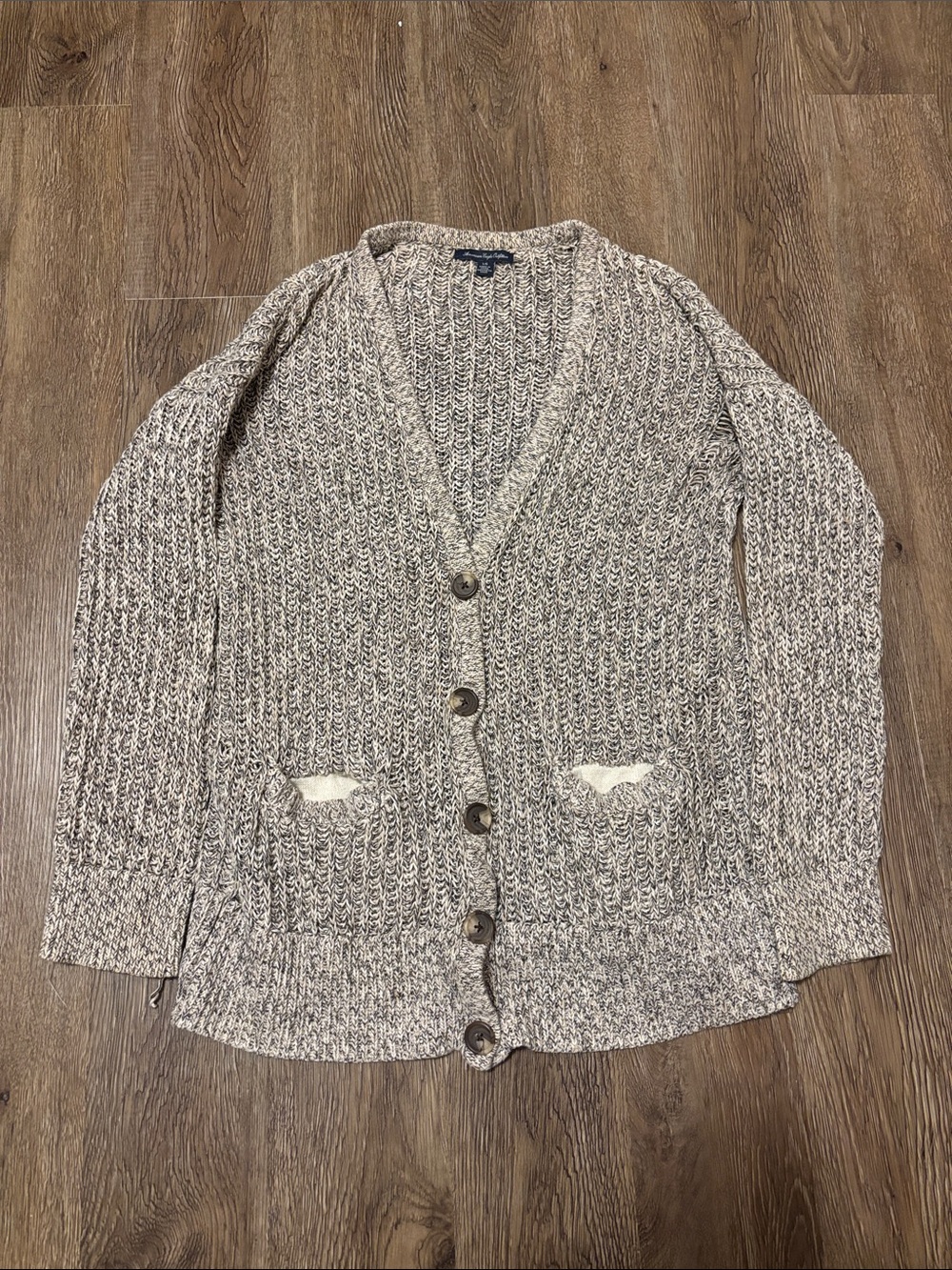 women’s vintage american eagle button down cardigan sweater